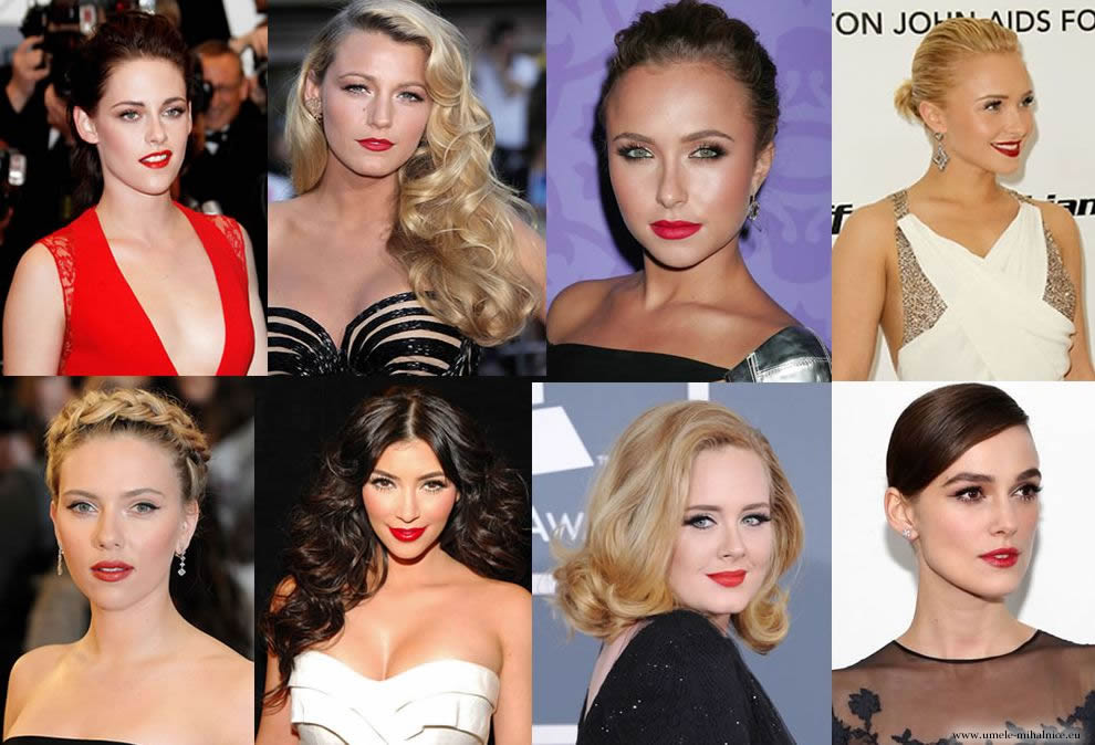 Glamour make-up celebrity umelé mihalnice | google.com