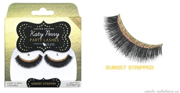 umelé mihalnice pary lashes od katy perry - sunsed stripped